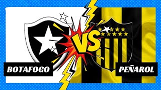 CONFRONTO ENTRE TORCIDA DO PEÑAROL E PM NA ORLA DO RIO ANTES DE BOTAFOGO [upl. by Eedrahs]