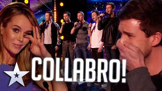 COLLABROs incredible FIRST performance  Audition  BGT Series 8 [upl. by Eba]