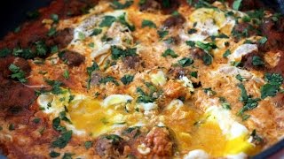 Tagine of Meatballs and Eggs Recipe  CookingWithAlia  Episode 372 [upl. by Tnarg601]