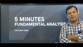 990 Returns 5 Minute Fundamental Analysis Tutorial How to Pick the Best Fundamental Stocks [upl. by Tiphanie]