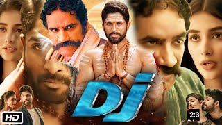 DJ Full Movie In Hindi Dubbed  Allu Arjun Pooja Hegde  Goldmines  1080p HD Facts amp Review [upl. by Raamaj]