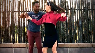 BAILANDO MERENGUE CON SWING  Dakhóta y Edwin [upl. by Ennailuj336]