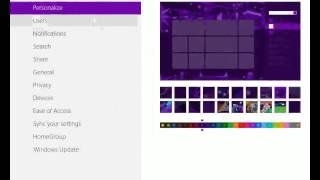 Hướng dẫn thay đỗi màu của start screen win8 win 81  phienbanmoicom [upl. by Coriss939]