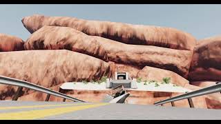 BeamNG bridge fail [upl. by Isus]