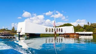 Pearl Harbor and USS Arizona Memorial  Oahu Hawaii [upl. by Niuqram]