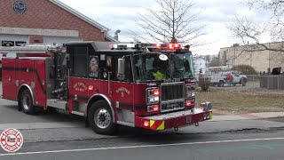 East Hartford FD Engine 5 responding for a medical emergency [upl. by Euqinoj]