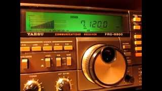 Radio Hargeysa signing on with national anthem 7120 Khz [upl. by Burns349]