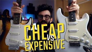 £2500 vs £130  Expensive vs Affordable • PRS Silver Sky vs Squier Bullet Stratocaster comparison [upl. by Welsh286]