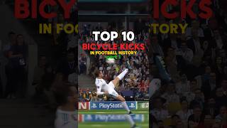 Top 10 best bicycle kick in history ☄️☠️ part 1 football shorts bicyclekick [upl. by Daitzman489]