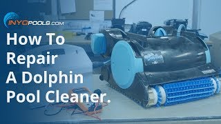 How To Repair A Dolphin Pool Cleaner [upl. by Llenral478]