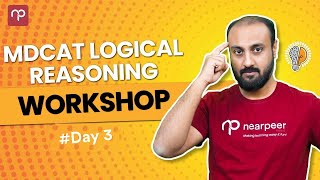 MDCAT Logical Reasoning Workshop  Ammar Ali Ayub  Day 3 [upl. by Devina]