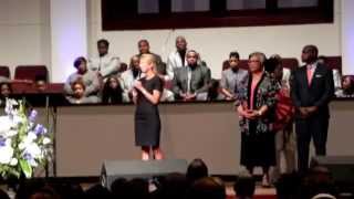 Wendy Davis very well received in largest Black church in Humble [upl. by Hakaber]