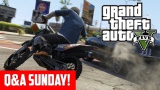 GTA 5  QampA Sunday Fuel Dating Custom Music amp GTA Online Property Explained GTA V [upl. by Aztinay]