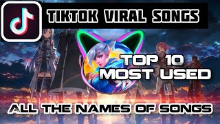 Top 10 VIRAL Mobile legends Tiktok songs 2021  Mobile legends [upl. by Malchy]