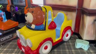 SUBSINO Bear Taxi Kiddie Ride BROKEN  EASTER SPECIAL [upl. by Soinotna]