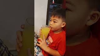 Jollibee again si Korean baby boy jollyspaghetti fypシ゚viral pineapple [upl. by Ailbert]