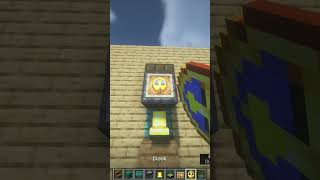 Grandfathers Clock Tutorial In Minecraft [upl. by Valerye]