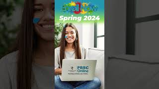 Spring 2024 Enrollment has Started with PBSC Online [upl. by Sindee]