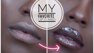 THE PERFECT SHINNY LIPS  Meine LIP COMBO  BeautybyV [upl. by Ardnuhsed]