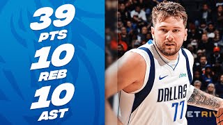 Luka Doncic Makes NBA HISTORY 👏  March 9 2024 [upl. by Innek]