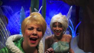 Disney Fairies Periwinkle and Tinker Bell  Sisters meet guests at the Magic Kingdom [upl. by Uot]