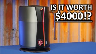 Two GTX 980s in a trashcan  MSI Vortex G65 Review [upl. by Bondy402]