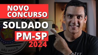 🚨 NOVO CONCURSO ABERTO PARA SOLDADO PMSP 2024 PROVA EM 16JUNHO  por Leandro Fajan [upl. by Netsirhc]