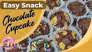 CUPCAKE EASY RECIPE  Chocolate Cupcake  Pangga Millama [upl. by Guillema744]