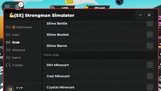 Roblox 5X Strongman Simulator Script  Auto Farm Auto Rebirth Auto Workout [upl. by Lienhard589]