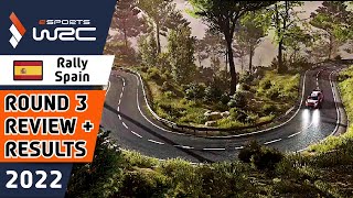 eSports WRC 2022 using WRC 10  Rally Spain Review and Results [upl. by Elisabet]