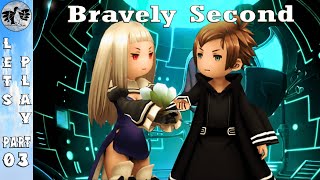 Lets Play Bravely Second Part 3 PC Magnolia Arch Blind [upl. by Orelu4]