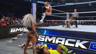 Bianca Belair Jade Cargill Vs Tiffany Stratton Nia Jax  Full Match SmackDown [upl. by Reidar271]