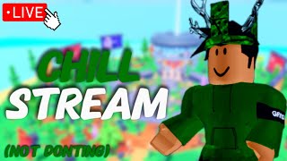 Roblox Pls Donate Live Raising  Chilling [upl. by Ilamad]