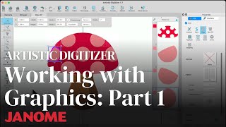 Working with Graphics in Artistic Digitizer Part 1 [upl. by Pamelina]