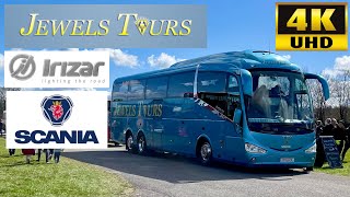 South East Bus Festival Jewels Tours Irizar i6 Bodied Scania K440EB6 3Axles Coach JT15HOL [upl. by Sirapal256]