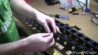 How to Modify or disassemble a Cable Carrier for CNC Machines [upl. by Harland490]