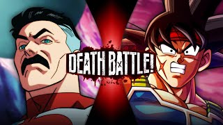 OmniMan VS Bardock Invincible VS Dragon Ball Z  DEATH BATTLE [upl. by Garaway983]