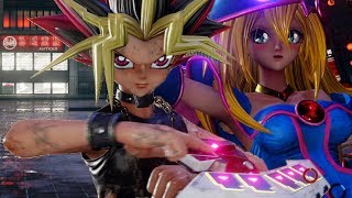 Jump Force  Yami Yugi vs Hisoka Heart of Cards vs Ace of Spades Gameplay [upl. by Nirret]