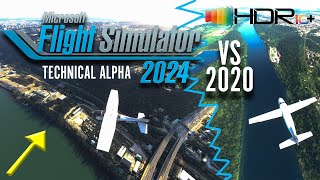 Flight Simulator Showdown 2024 vs 2020  Tech Alpha Preview [upl. by Huxley]