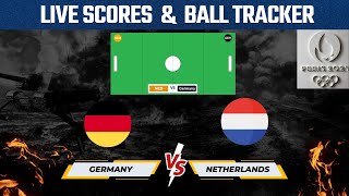 Germany Vs Netherlands Hockey Live Scores amp Updates  FIH Hockey Paris Olympics 2024 Women [upl. by Anomas]