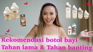 Rekomendasi Botol Bayi yang TAHAN LAMA dan TAHAN BANTING Ada Tommee Tippee sama Hegen [upl. by Garate]