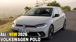 2026 VOLKSWAGEN POLO  New Upgrades Interior amp Specs [upl. by Brew]