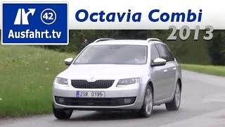 2013 Skoda Octavia III Combi 20 TDI  Probefahrt  Fahrbericht  Test  Review [upl. by Ayamat]