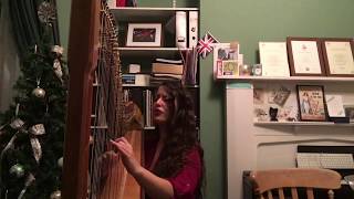 Country  Undermine  Nashville  Lizzy Bennie Musician  Harp amp Voice cover [upl. by Yecart]