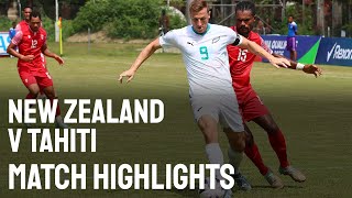 New Zealand v Tahiti  FIFA World Cup 2026 OFC Qualifiers  Friday 11 October [upl. by Neela]