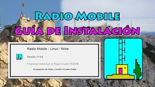 Instalación de Radio Mobile en Español [upl. by Nnylirej]