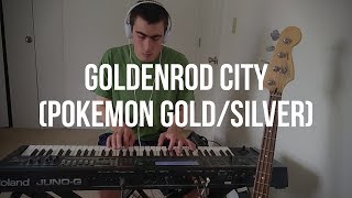 Piano Cover 270 Goldenrod City Pokemon GoldSilver [upl. by Edmonds963]