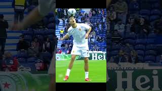 Ronaldo Rare Skills 🐐 football shorts [upl. by Boyse]