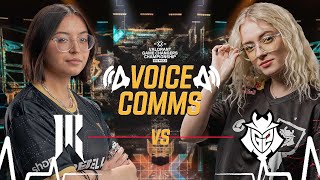 SR vs G2 GOZEN Valorant Voice Comms  Game Changers Championship [upl. by Corkhill]