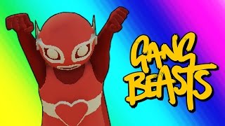 Gang Beasts Funny Moments  Lover Boy [upl. by Oiretule]